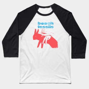 Beach Fossils Bunny Baseball T-Shirt